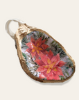 Oyster Shell Ornament • Pointsettia