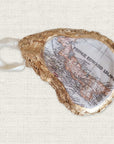 Prince Edward Island Map Ornament • Oyster Shell