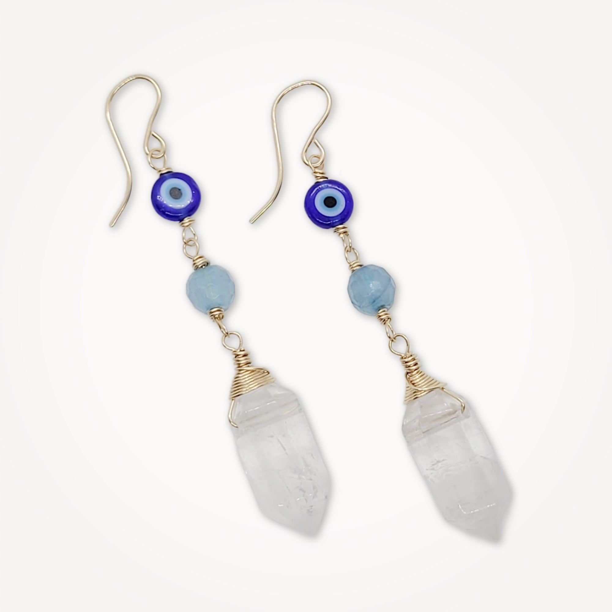 Protection Earrings • Choice of Gemstone
