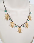 Royal Swarm Fly Necklace