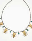 Royal Swarm Fly Necklace