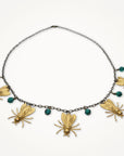 Royal Swarm Fly Necklace