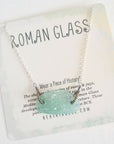 Roman Glass Necklace • Faustina