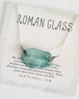 Roman Glass Necklace • Faustina