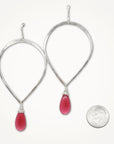 Rubellite Earrings