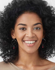 Rubellite Earrings