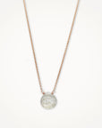 Rutilated Quartz & Rose Gold Necklace