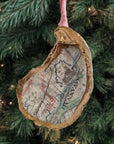 Savannah Map Ornament • Oyster Shell