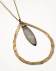 Smoke & Gold Necklace