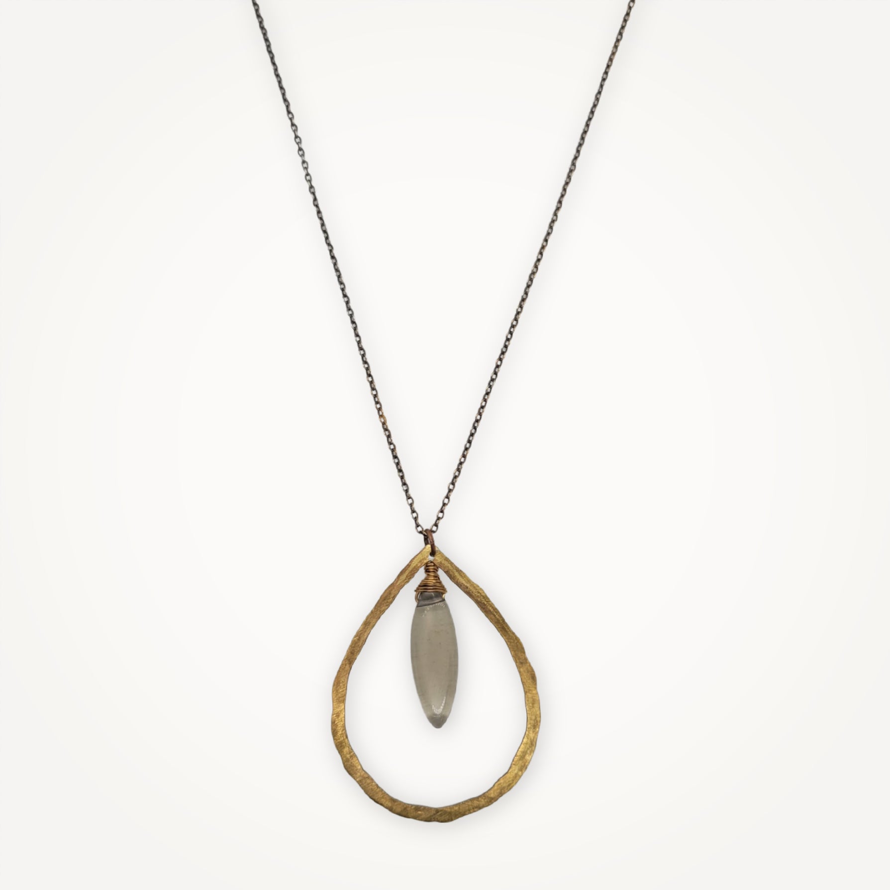 Smoke & Gold Necklace