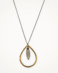 Smoke & Gold Necklace