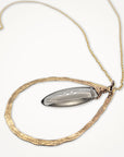 Smoke & Gold Necklace
