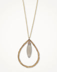 Smoke & Gold Necklace