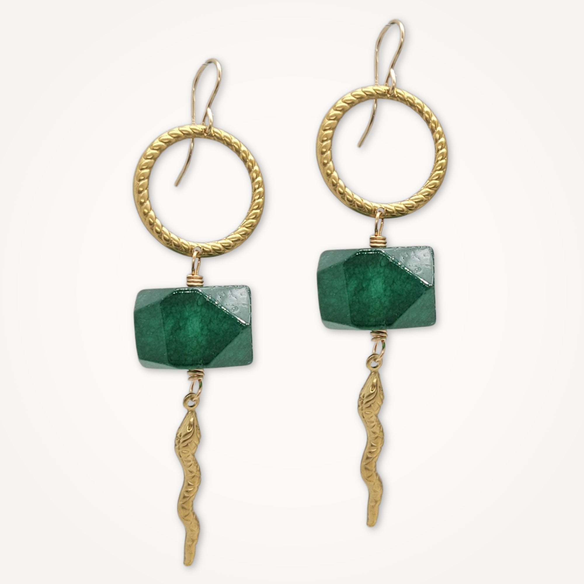 Serpent’s Charm Earrings