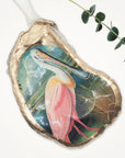 Roseate Spoonbill Ornament • Oyster Shell