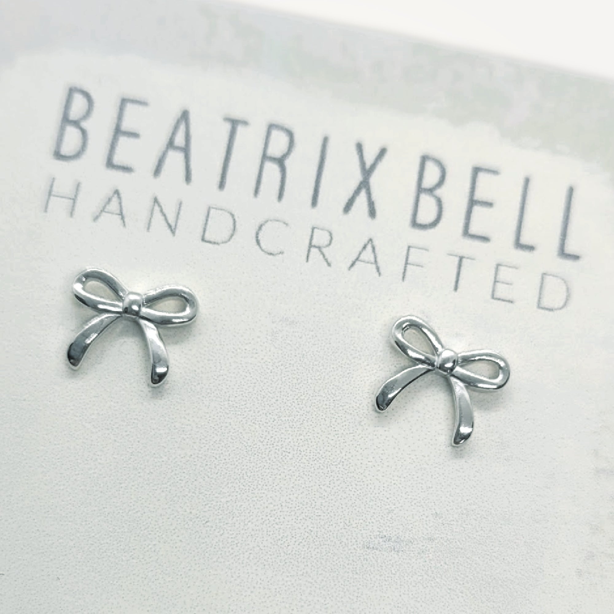 Tiny Bow • Stud Earrings
