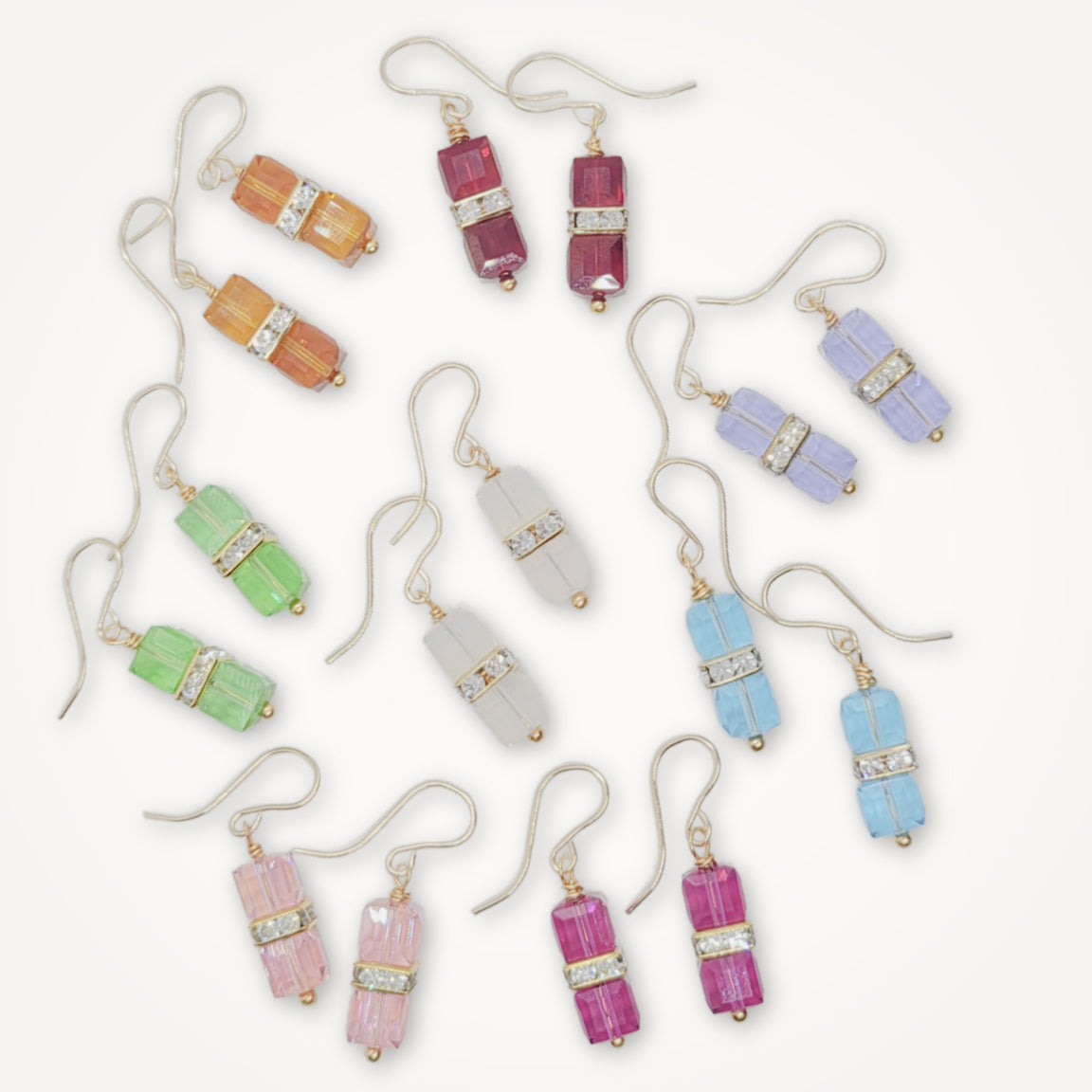 Swarovski Birthstone Earrings • Choice of Month