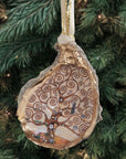 Tree of Life Ornament • Oyster Shell