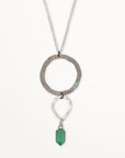 Verdibloom Necklace • Green Onyx