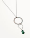 Verdibloom Necklace • Green Onyx