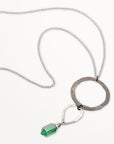 Verdibloom Necklace • Green Onyx