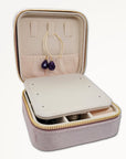 Velvet Jewelry Travel Box • Choice of Color