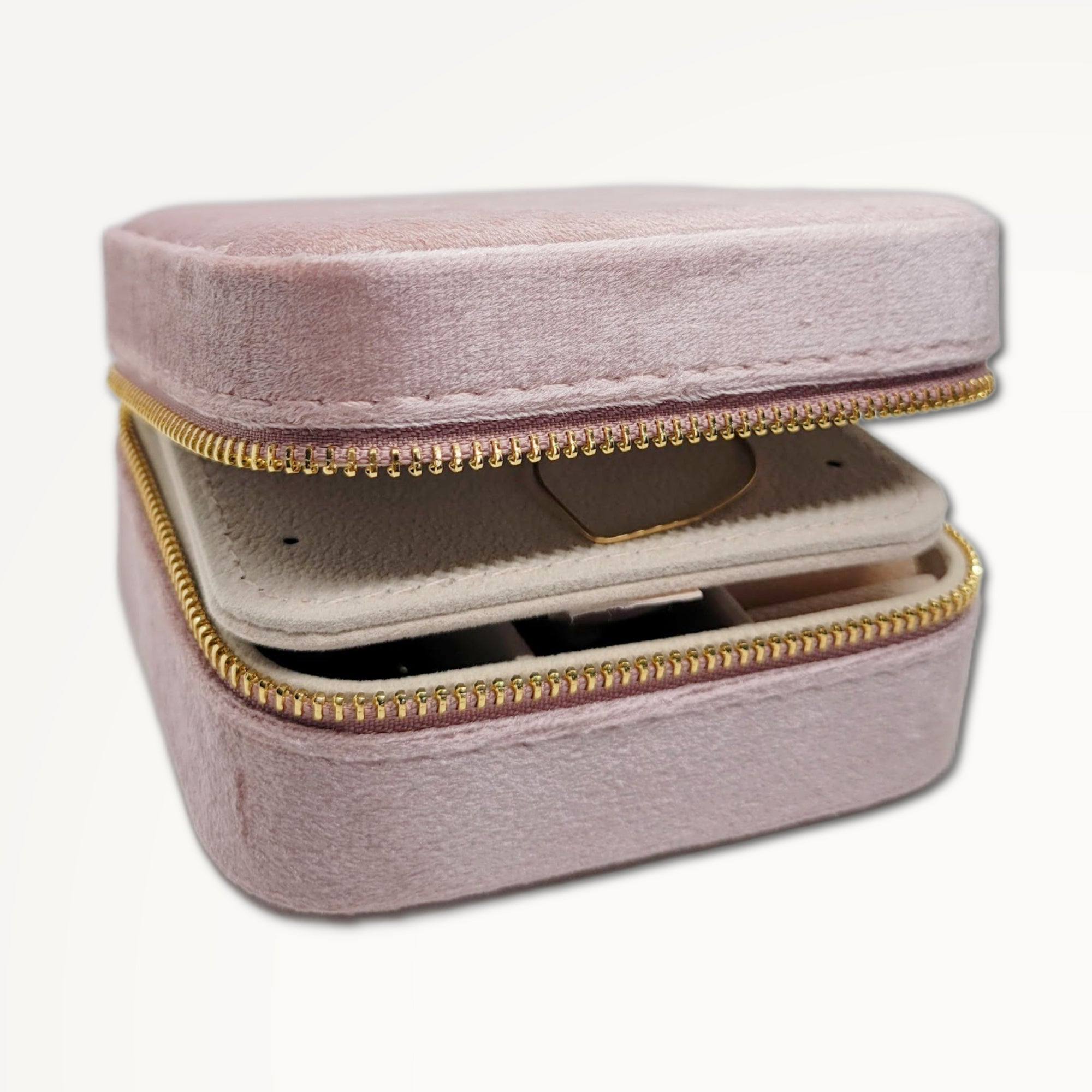 Velvet Jewelry Travel Box • Choice of Color