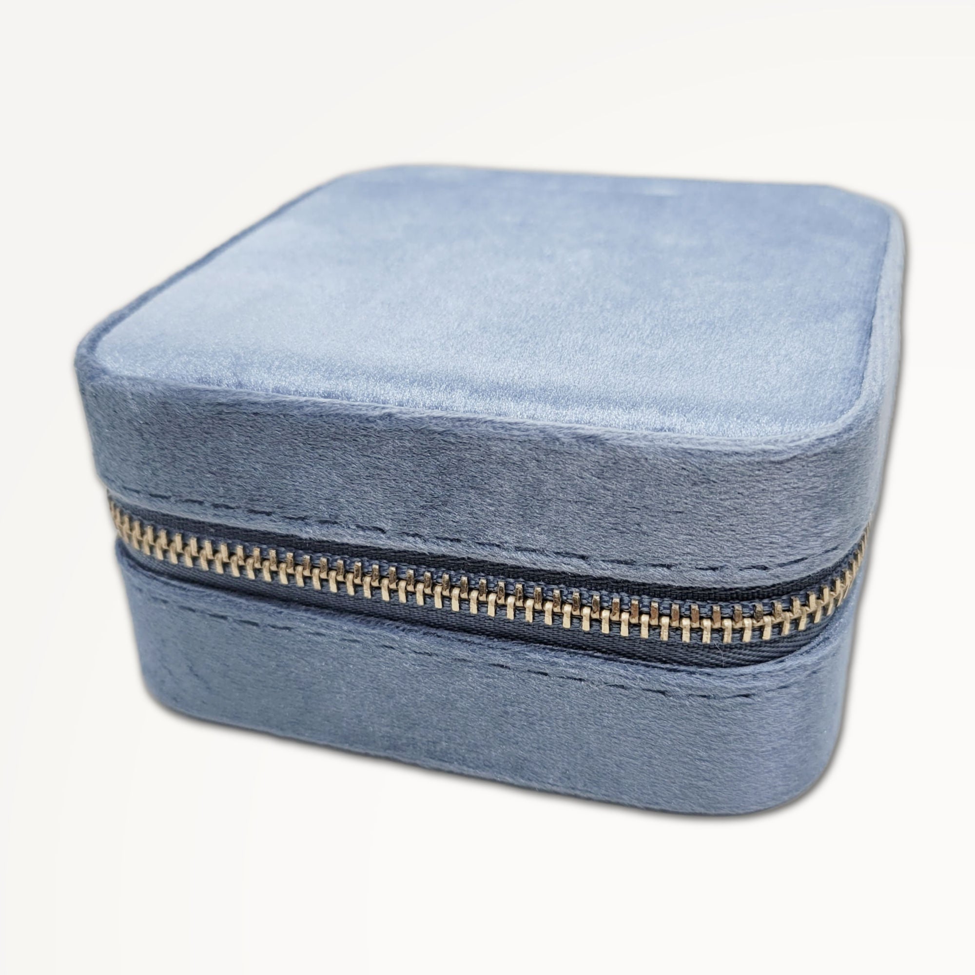 Velvet Jewelry Travel Box • Choice of Color