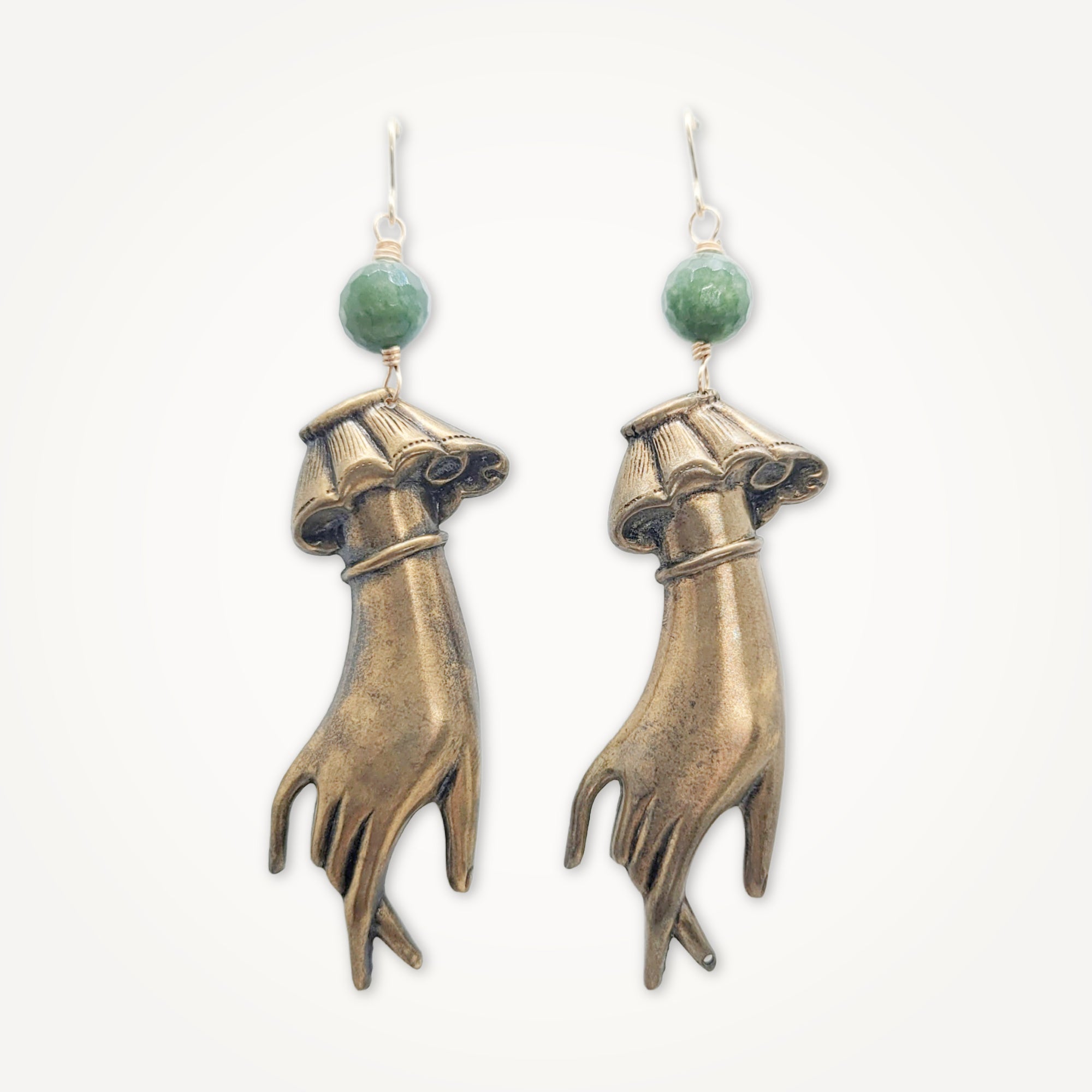 Victorian Hand Earrings