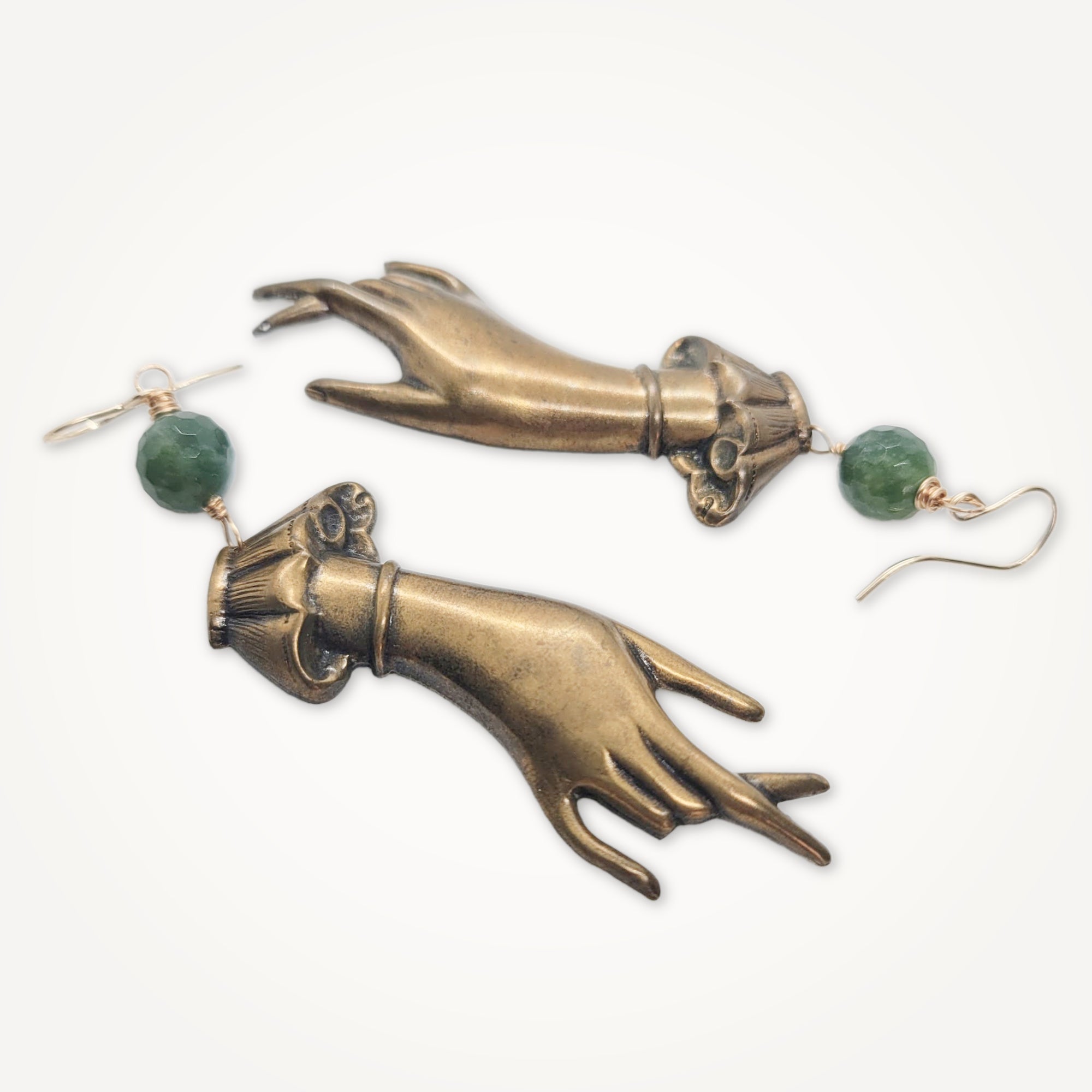 Victorian Hand Earrings