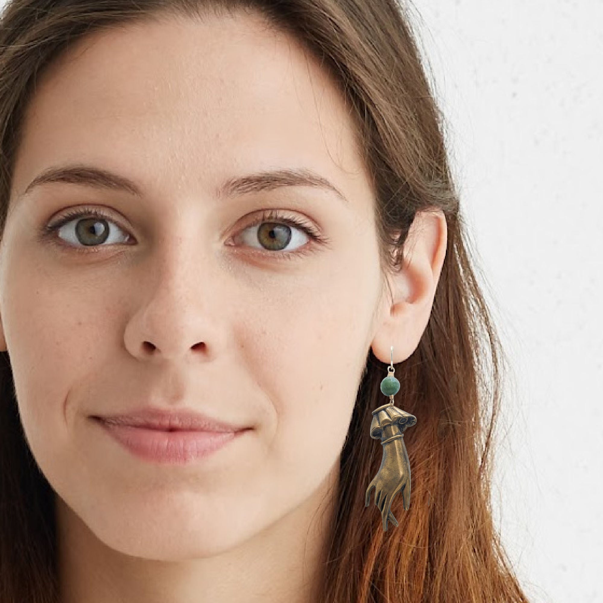 Victorian Hand Earrings