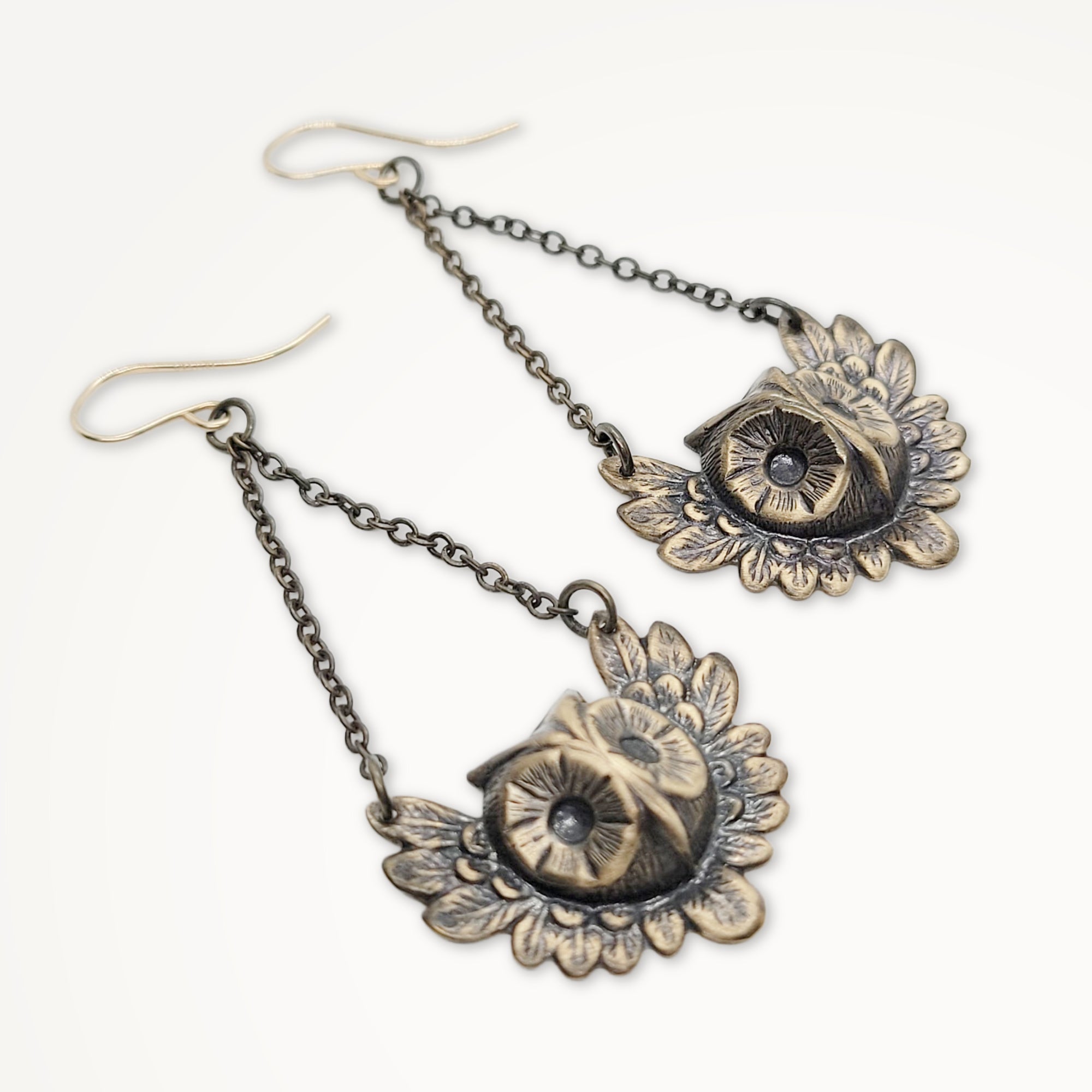 Vintage Owl Earrings