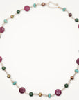 Vivi Boho Necklace • Ruby Jade