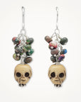 Voodoo Earrings • Rainbow Jasper