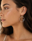 Wave Earrings • Sterling Silver