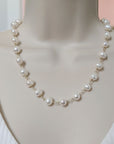 Hand Wrapped Freshwater Pearl Necklace