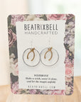 Wishbone Hoop Earrings