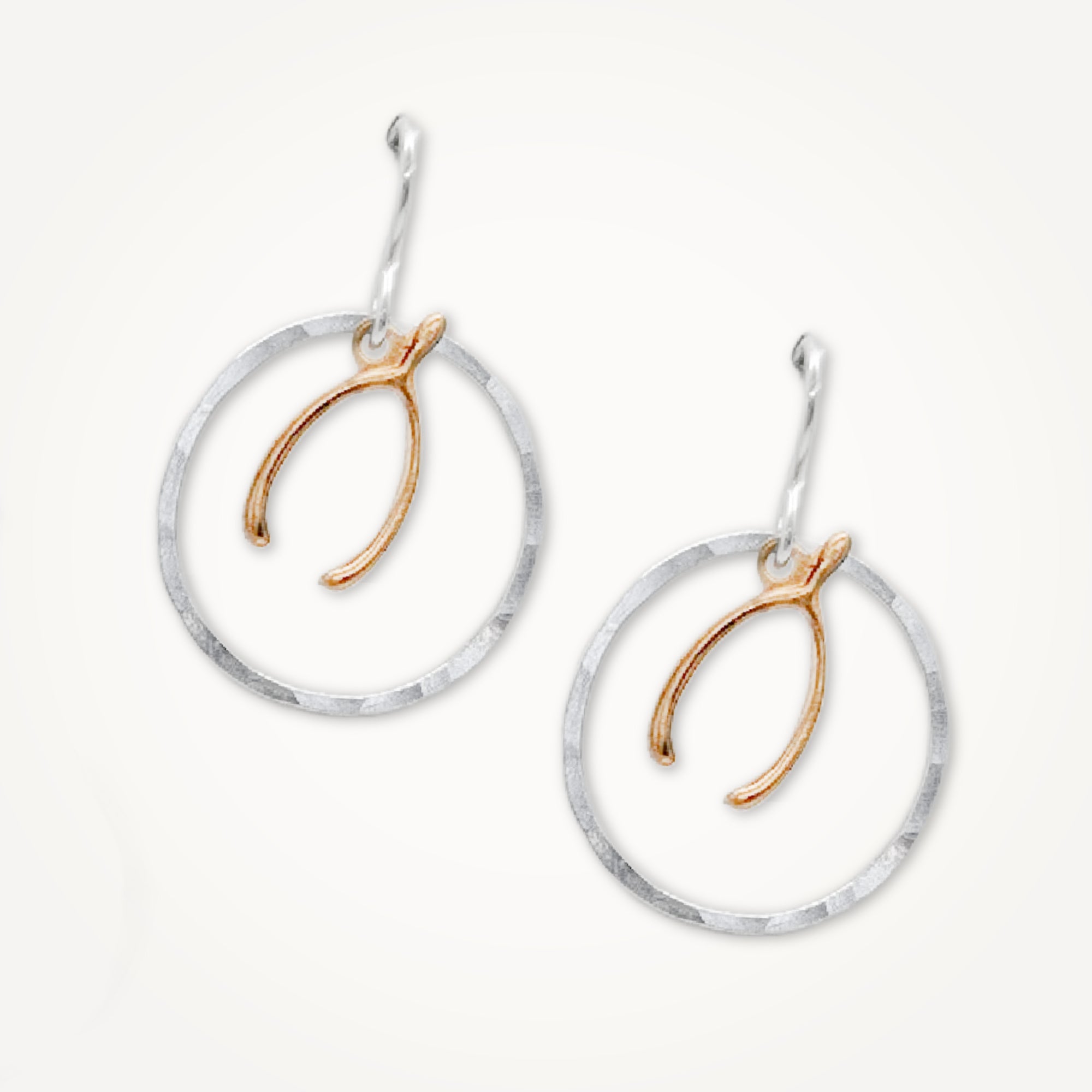 Wishbone Hoop Earrings