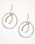 Wishbone Hoop Earrings