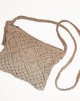 Macrame Crossbody Purse
