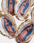 Our Lady of Guadalupe Ornament • Oyster Shell