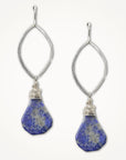 Marquise Earrings • Lapis Lazuli