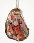 Vintage Santa Claus Christmas Tree Oyster Ornaments • Choice of Santa