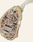 Floral Chinoiserie Ornament • Oyster Shell