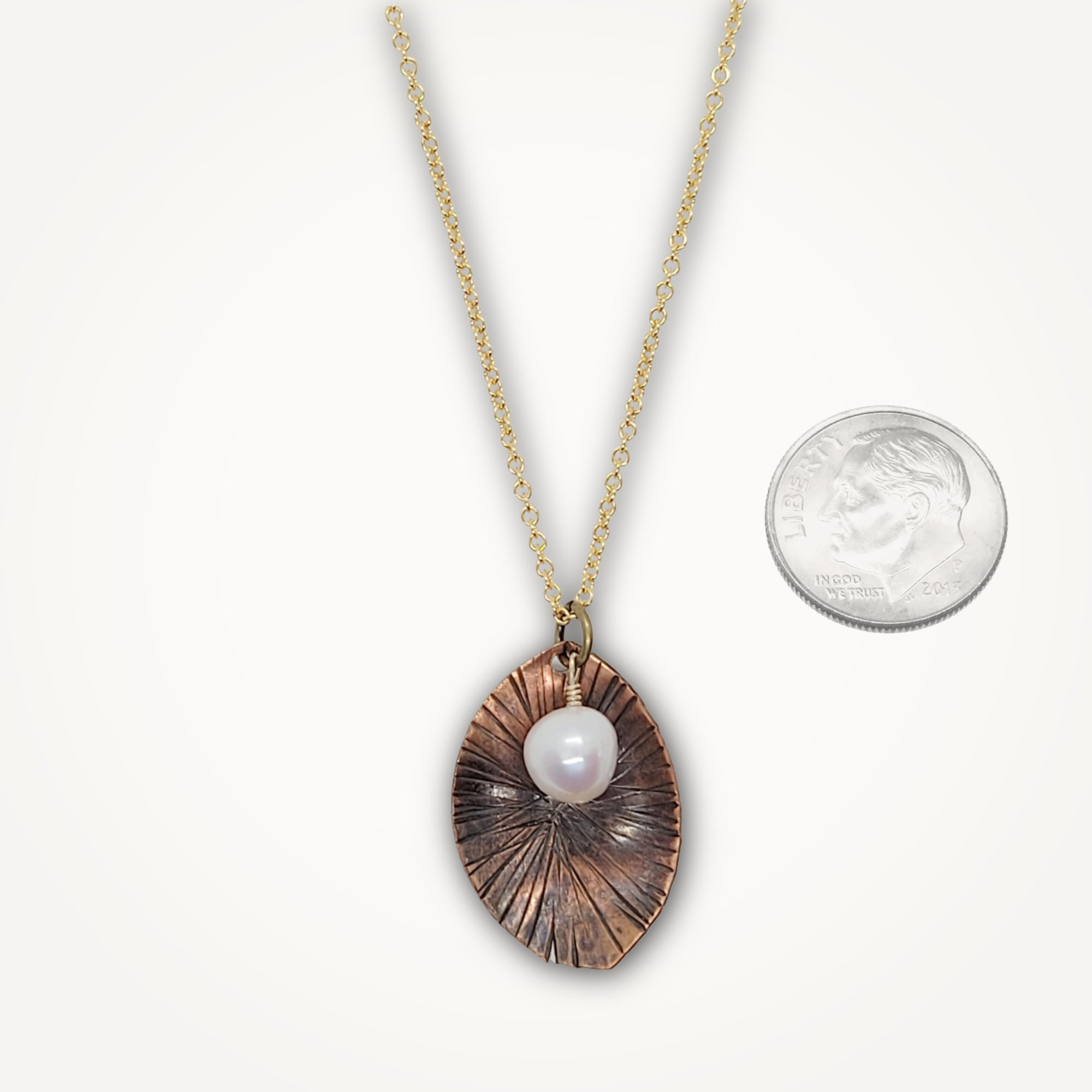 Pearl Frond Necklace