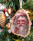 Santa Claus Oyster Ornament • Festive