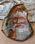Santa Claus Oyster Ornament • Festive