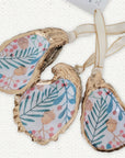 Hygge Christmas Tree Oyster Ornament • Holiday Greenery