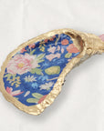 Vintage Floral Pattern Ornament • Oyster Shell