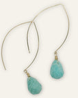 Stone of Hope • Amazonite EarringsI